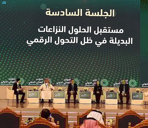 "المؤتمر العدلي" يستعرض مستقبل حلول النزاعات البديلة في ظل التحول الرقمي