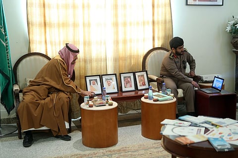 شاهد.. تدشين احتفالية اليوم العالمي للدفاع المدني في وادي الدواسر