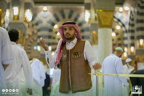 "شؤون المسجد النبوي" تواصل تنفيذ برامجها المعدة لخدمة الزوار خلال رمضان
