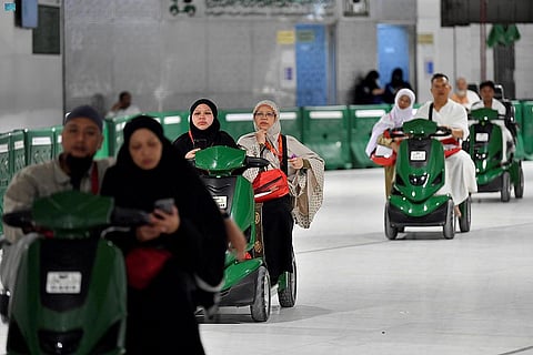 أكثر من 3000 عربة تنقل لخدمة قاصدي المسجد الحرام