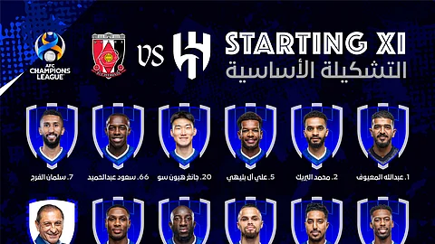 مدرب الهلال "دياز" يكشف النقاب عن تشكيلة الأزرق أمام أوراوا الياباني.. تعرّف عليها