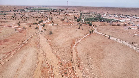 وادي النخيل بمحافظة مرات