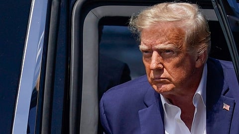 الرئيس الأمريكي السابق دونالد ترامب