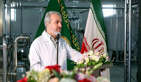 وزير الصناعة والمعادن والتجارة الإيراني رضا فاطمي أمين