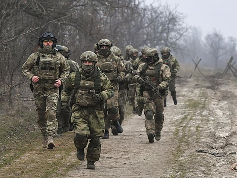 الجيش الروسي يعلن محاصرة القوات الأوكرانية في باخموت