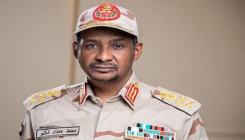 قائد قوات الدعم السريع في السودان محمد حمدان دقلو