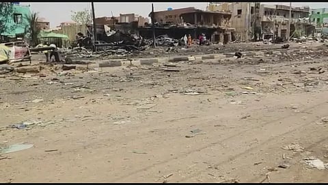 السوق المركزي بمدينة الخرطوم بحري