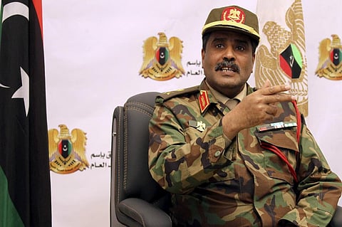 المتحدث باسم الجيش الوطني الليبي أحمد المسماري