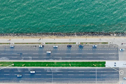 إحدى الواجهات البحرية بمنطقة جازان