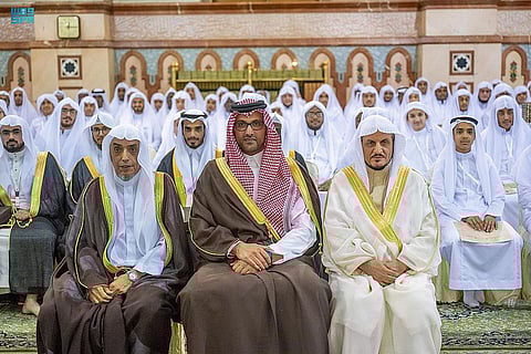 "سعود بن خالد الفيصل" يرعى الحفل السنوي لتكريم 400 حافظ وحافظة لكتاب الله من طلاب الجمعية الخيرية لتحفيظ القرآن الكريم