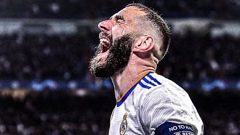 كريم بنزيما لاعب ريال مدريد الإسباني