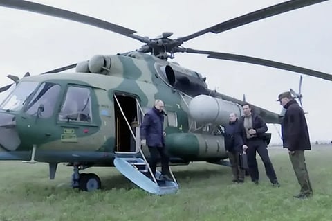 للمرة الأولى منذ الغزو.. "بوتين" يصل إلى جنوب أوكرانيا