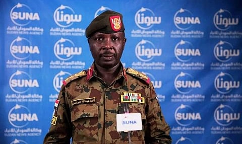 الناطق باسم القوات المسلحة السودانية نبيل عبدالله