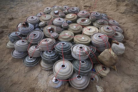 "مسام" ينتزع 1334 لغماً وذخيرة غير منفجرة وعبوة ناسفة