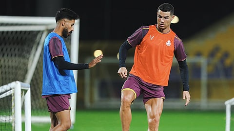 كريستيانو رونالدو لاعب نادي النصر