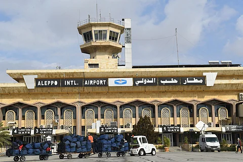 سوريا.. استئناف الحركة بمطار حلب الدولي الأربعاء
