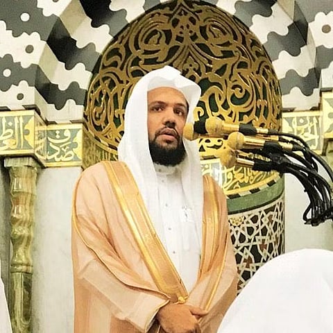 إمام وخطيب المسجد النبوي أحمد بن علي الحذيفي
