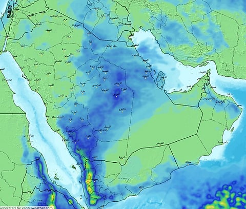 تصل الرياض.. "الحصيني": المطرية 17 تبدأ اليوم وتؤثر في هذه المناطق