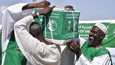 "ساهم".. تبرعات الحملة السعودية لإغاثة الشعب السوداني تتخطى الـ4 ملايين ريال