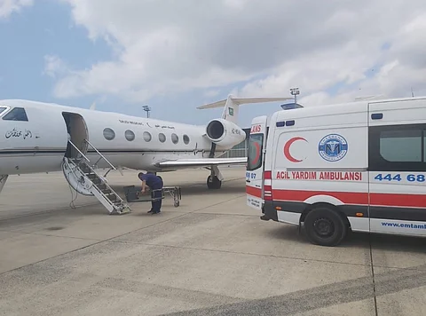 نقل مواطن بالإخلاء الطبي من إسطنبول لاستكمال علاجه في المملكة