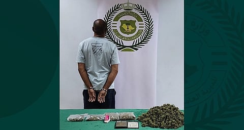 مكافحة المخدرات بجدة تحبط ترويج كمية من مادة الحشيش المخدر