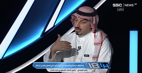 رئيس الاتحاد السعودي لكرة القدم ياسر المسحل