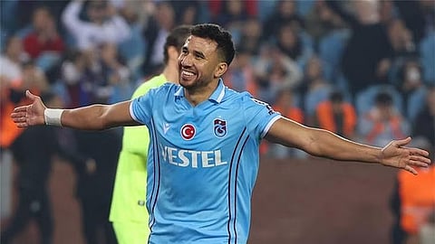 محمود تريزيجيه لاعب نادي طرابزون سبور التركي