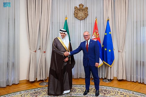 "الجاسر" يلتقي وزير النقل الصربي ويبحثان فرص التعاون في مجال الطيران