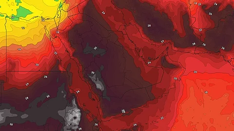 منخفض جوي خماسيني يجلب ارتفاعاً ملموساً لدرجات الحرارة ونشاطاً للرياح المثيرة للغبار على المناطق الشمالية