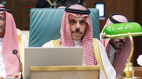 وزير الخارجية الأمير فيصل بن فرحان