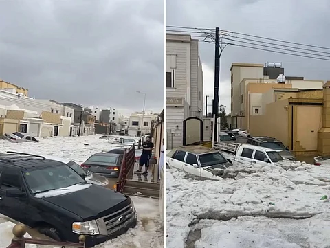 بعد البَرَد الكثيف.. توجيه بإجراء دراسة مناخية لمحافظتَيْ خميس مشيط والطائف