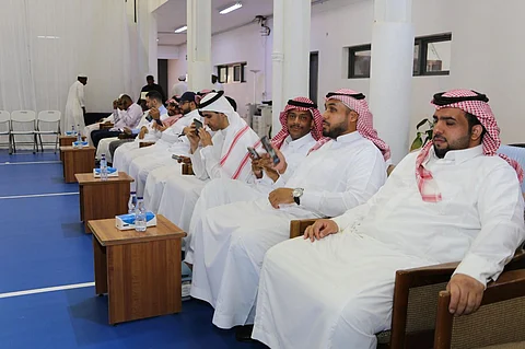 "كفيف" تقيم لقاء المعايدة لمنسوبيها بمناسبة عيد الفطر السعيد