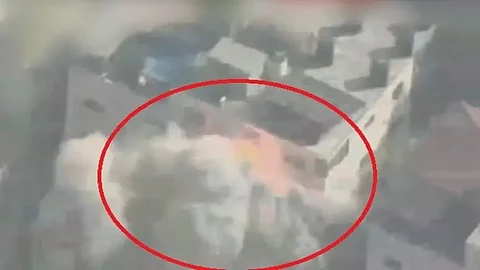 شاهد.. لحظة اغتيال قيادي الجهاد "الحسني" داخل شقة في حي النصر بغزة