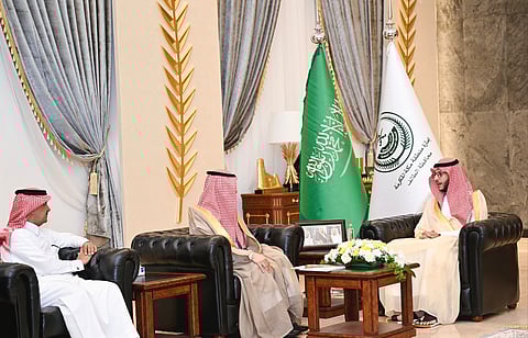 "سعود بن نهار" يلتقي الرئيس الجديد لجامعة الطائف بمناسبة تعيينه