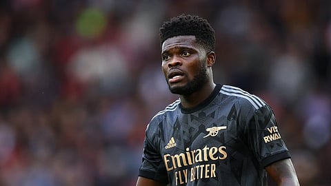 توماس بارتي لاعب وسط أرسنال الإنجليزي