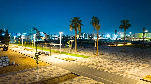 شاهد.. إنجاز 75% من أعمال مشروع تطوير حدائق السجى بـ"شرفية جدة"