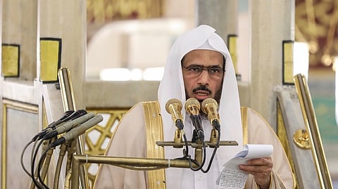 إمام وخطيب المسجد النبوي الدكتور عبدالباري الثبيتي