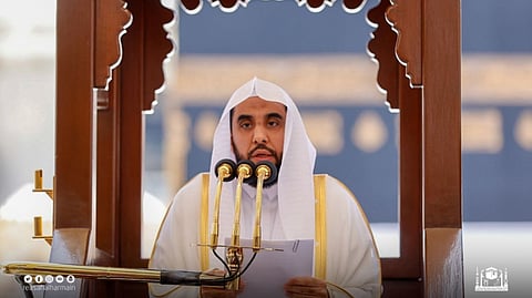 إمام وخطيب المسجد الحرام عبدالله بن عواد الجهني