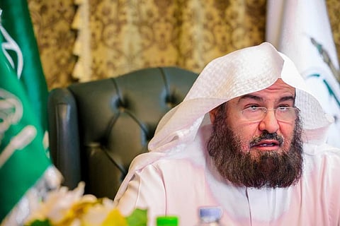الرئيس العام لشؤون الحرمين عبدالرحمن السديس