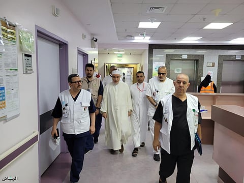 البعثة الجزائرية تشيد بالخدمات الصحية في المشاعر المقدّسة