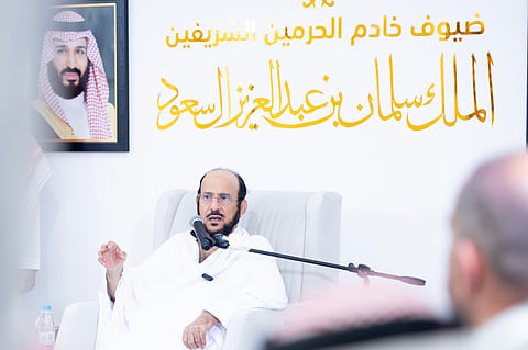 بالصور.. وزير الشؤون الإسلامية يلتقي كبار العلماء والدعاة ورؤساء المراكز الإسلامية