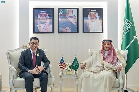 "الخريجي" يلتقي نائب وزير الخارجية الماليزي على هامش الاجتماع الوزاري للتحالف الدولي ضد تنظيم داعش