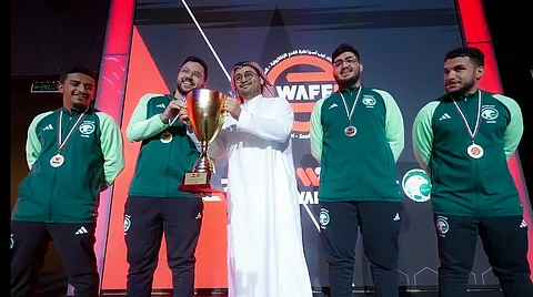 الأخضر بطل اتحاد غرب آسيا لكرة القدم الإلكترونية FIFA 23