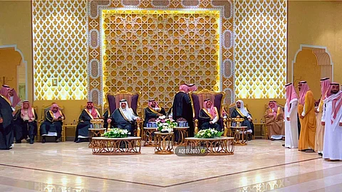 "الرفدي" يحتفل بزواجه بتشريف أميرَيْ حائل وعسير