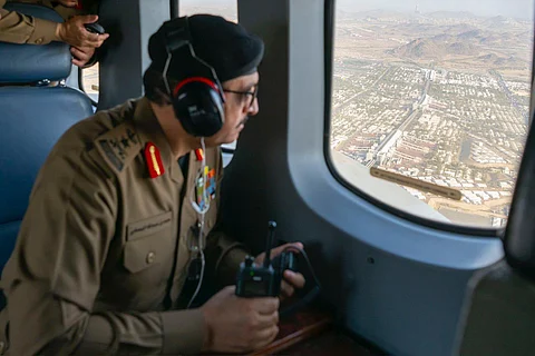 مدير الأمن العام الفريق محمد البسامي يتابع خطط التصعيد لمشعر عرفات