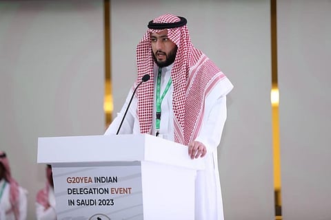 "فهد بن منصور": تناغم ريادي سعودي- هندي واستعدادات مكثفة لقمة العشرين الريادية