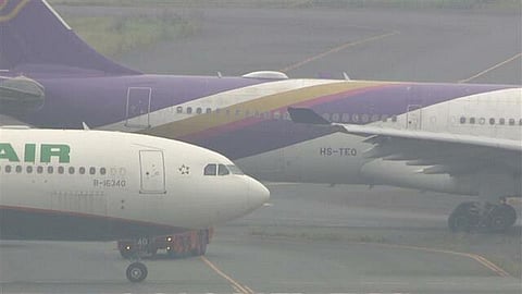 بالفيديو.. لحظة اصطدام الطائرتين في اليابان