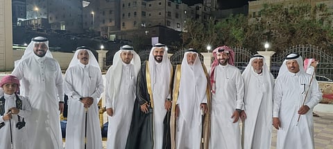 "الحارثي" يحتفل بزواجه في الطائف