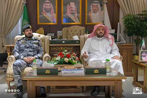 وكيل الحرم وقائد قوة الحج والعمرة يبحثان سبل تعزيز التعاون بينهما