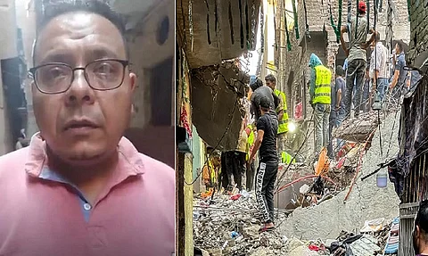مصر.. استيقظ لصلاة الفجر فنجا بأسرته من كارثة انهيار عقار "حدائق القبة"